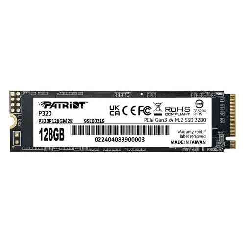 Ssd накопитель Patriot P320 P320p128gm28 128гб, M.2 2280, Pcie 3.0 X4, Nvme, M.2 (арт-4616) Макеевка
