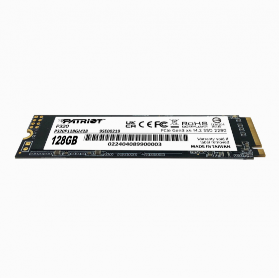 Ssd накопитель Patriot P320 P320p128gm28 128гб, M.2 2280, Pcie 3.0 X4, Nvme, M.2 (арт-4616) Макеевка