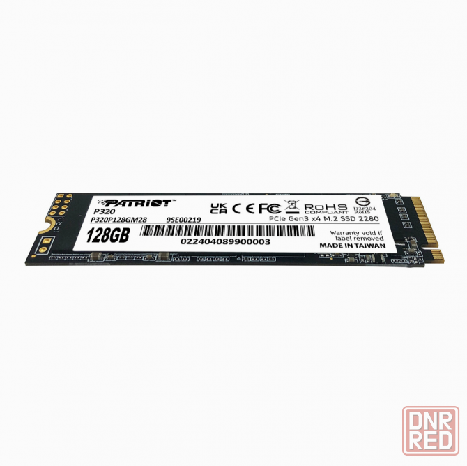 Ssd накопитель Patriot P320 P320p128gm28 128гб, M.2 2280, Pcie 3.0 X4, Nvme, M.2 (арт-4616) Макеевка - изображение 3