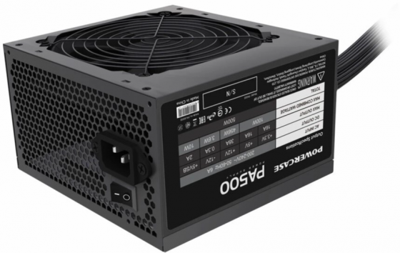 Блок питания 500w Powercase Pa500 (Pa-500si) (арт-2089) Макеевка