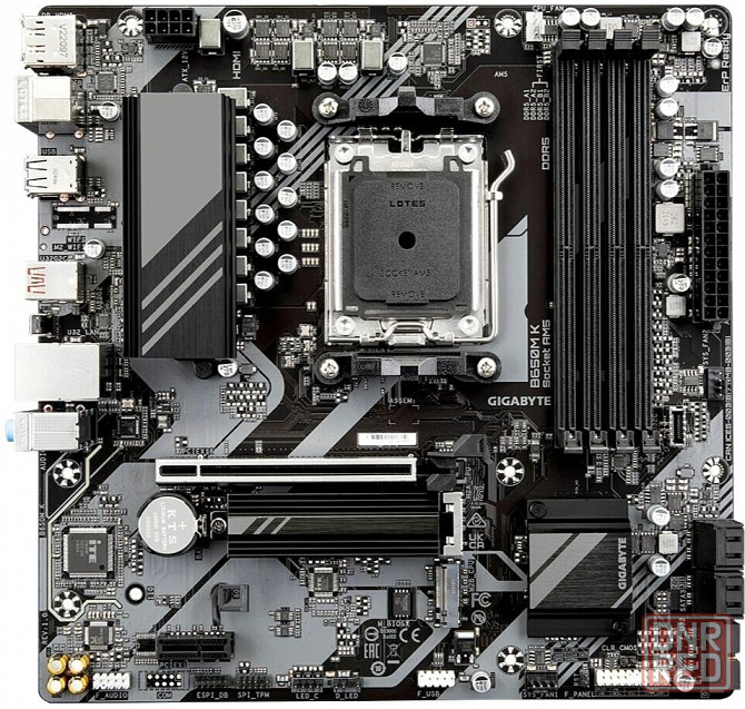 Материнская плата Gigabyte B650m K Am5, Micro-Atx (арт-1799) Макеевка - изображение 2