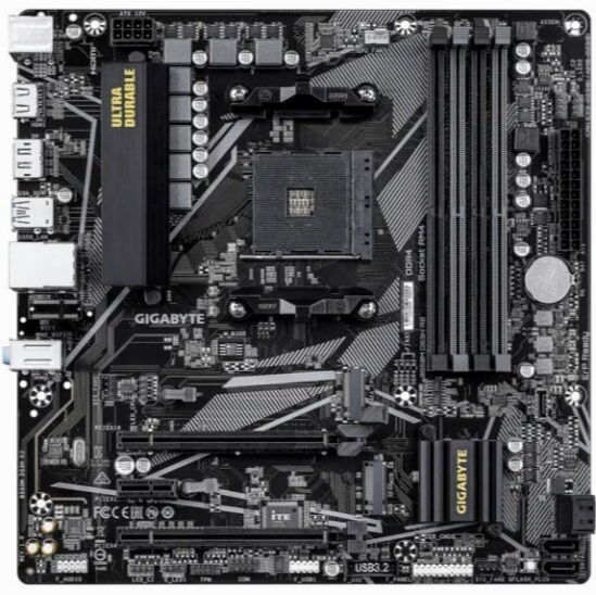 Материнская плата Gigabyte B550m Ds3h R2 (Am4, Matx) (арт-4241) Донецк