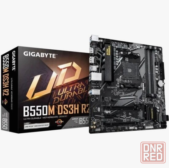 Материнская плата Gigabyte B550m Ds3h R2 (Am4, Matx) (арт-4241) Донецк - изображение 1