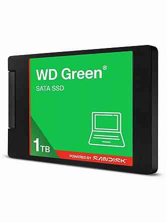 Твердотельный накопитель Ssd Wd Green Wds100t5g0a 1tb, 2.5", Sata Iii, R/W - 545/510 Mb/S 3d-Nand (а Донецк