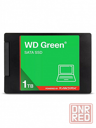 Твердотельный накопитель Ssd Wd Green Wds100t5g0a 1tb, 2.5", Sata Iii, R/W - 545/510 Mb/S 3d-Nand (а Донецк - изображение 2