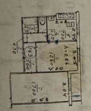 2 комнатная квартира, Кировский р-н, Донецк Донецк