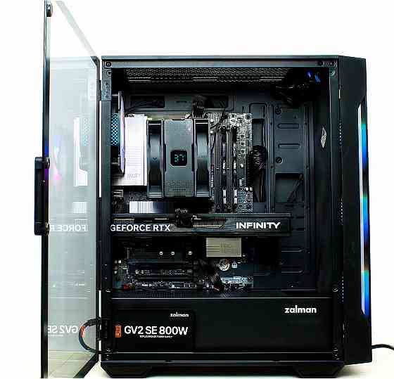 Игровой компьютер Byte-Cyberslayer | Amd Ryzen 5 7500f (6ядер/12потоков) | 800 вт | Ssd M.2 Nvme 1tb Донецк