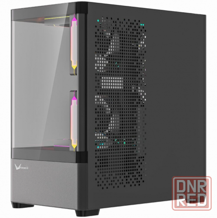 Корпус Formula Crystal U1m Cosmic черный без бп Matx 1xusb3.0 Audio Bott Psu (арт-4295) Донецк - изображение 4