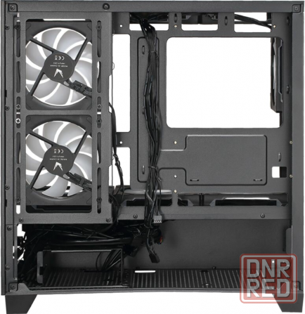 Корпус Matx Formula Crystal Z1m, Mini-Tower, без бп, черный [Cristal Z1m] (арт-7879) Донецк - изображение 2