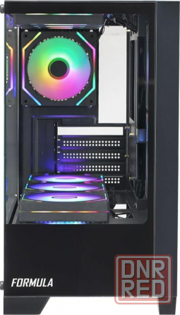 Корпус Matx Formula Crystal Z1m, Mini-Tower, без бп, черный [Cristal Z1m] (арт-7879) Донецк - изображение 3