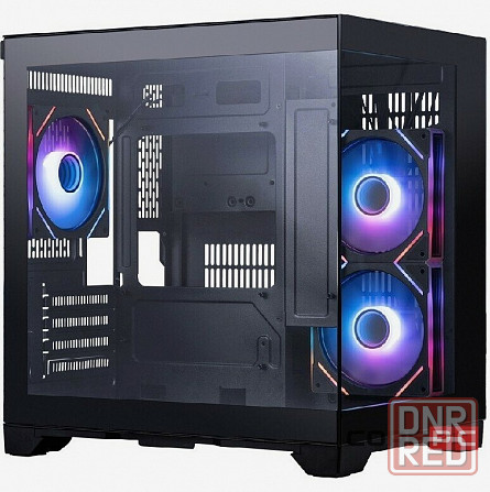 Корпус 1stplayer Megaview Mv5-Tp Argb Black (Mv5-Tp-Bk-2fc7r-1fc7) / Matx / 3x120mm Argb Fans (арт-4 Донецк - изображение 1
