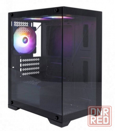 Корпус 1stplayer Miku Mi2 Black (Mi2-Bk-3f1) / Matx / 3x120mm Led Fans (арт-5802) Донецк - изображение 4