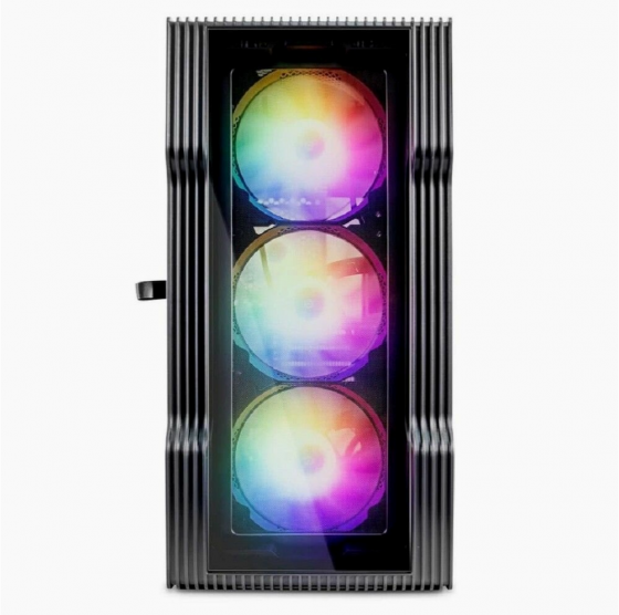 Корпус 1stplayer Trilobite T3-G T3-G-Bk-4f1 Black Matx Tg 4x 120mm Led Fans Inc (арт-3638) Донецк