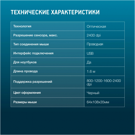 Мышь оклик 310m черный/серый оптическая (2400dpi) Usb для ноутбука (4but) (арт-4519) Макеевка