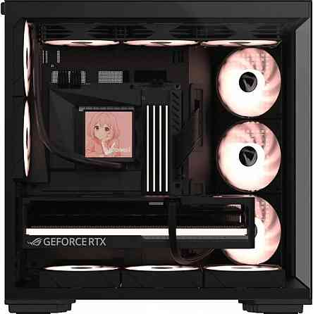 Корпус Formula Crystal Z7 черный без бп Atx 11x120mm 4x140mm (арт-2917) Донецк