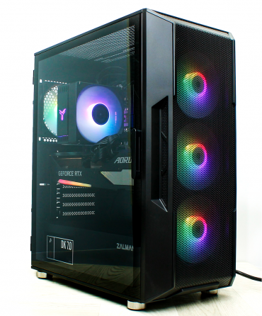 Игровой компьютер Byte-Pixelpredator | Intel Core I3-14100f (4ядер/ 8потоков) | 700w | Ssd 1тб | Ddr Донецк