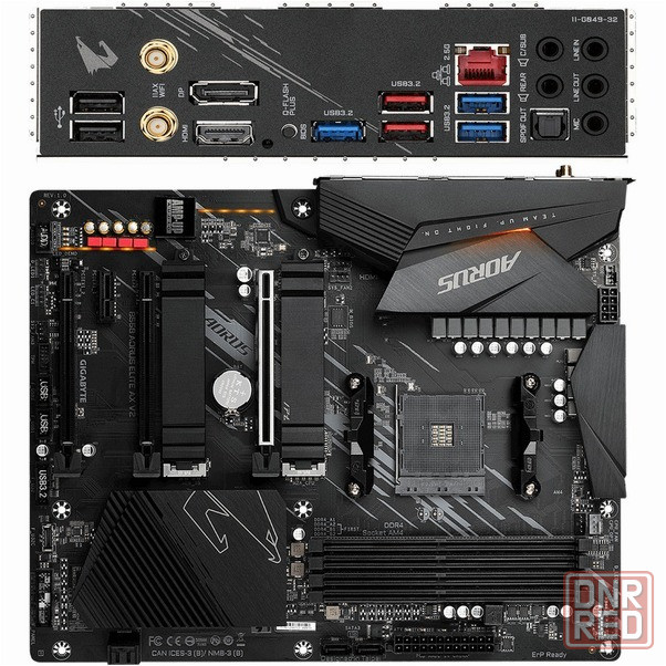 Материнская плата Gigabyte B550 Aorus Elite Ax V2 (B550 Aorus Elite Ax V2) (арт-6229) Донецк - изображение 1