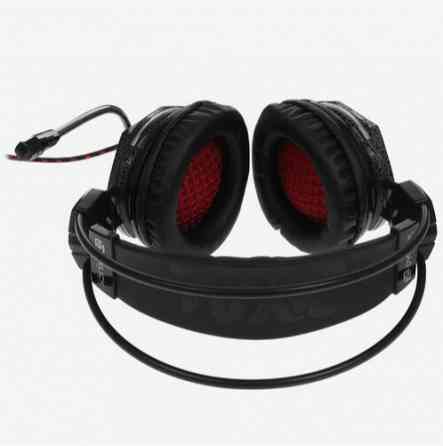 Наушники с микрофоном Oklick Hs-L500g Toxic черный (Hs-L500g) (арт-6530) Донецк