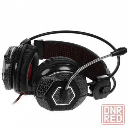 Наушники с микрофоном Oklick Hs-L500g Toxic черный (Hs-L500g) (арт-6530) Донецк - изображение 4