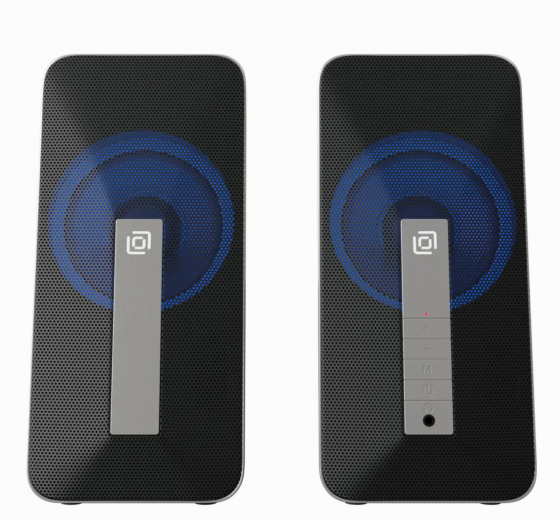 Колонки Bluetooth Oklick Ok-130, 2.0, Rgb-подстветка, черный (1458495) (арт-6737) Макеевка