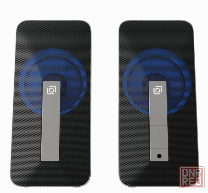 Колонки Bluetooth Oklick Ok-130, 2.0, Rgb-подстветка, черный (1458495) (арт-6737) Макеевка - изображение 1