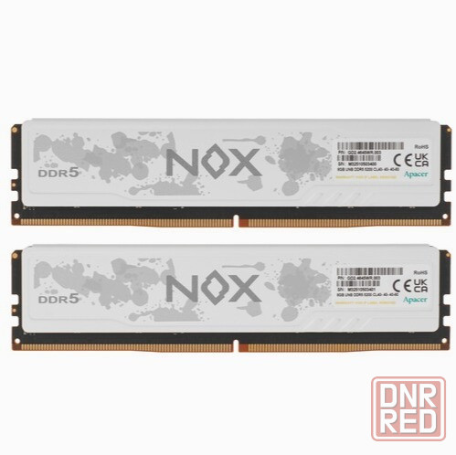 Оперативная память Dimm Ddr5 Apacer Nox [Ah5u16g52c52rmwaa-2] 16 гб (арт-5692) Донецк - изображение 2
