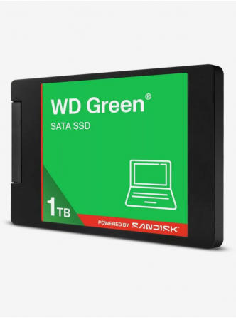 Твердотельный накопитель Ssd Wd Green Wds100t5g0a 1tb, 2.5", Sata Iii, R/W - 545/510 Mb/S 3d-Nand (а Макеевка