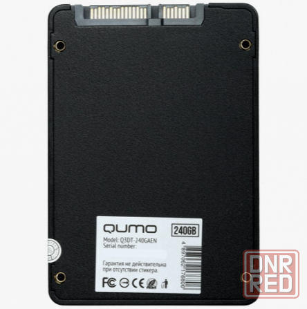 Ssd твердотельный накопитель 2.5" 240gb Sata3 Qumo Novation Tlc 3d, Oem (Q3dt-240gaen Oem) (7.0 Mm, Донецк - изображение 2