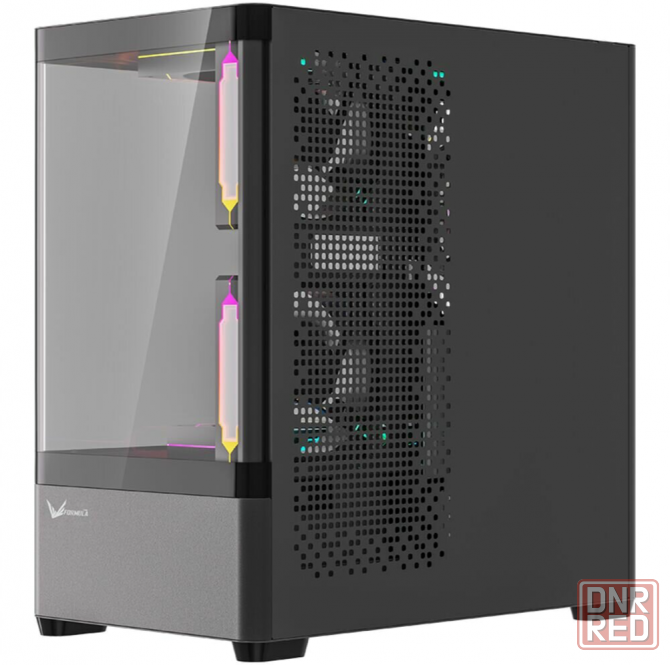 Корпус Formula Crystal U1m Cosmic черный без бп Matx 1xusb3.0 Audio Bott Psu (арт-3117) Макеевка - изображение 4