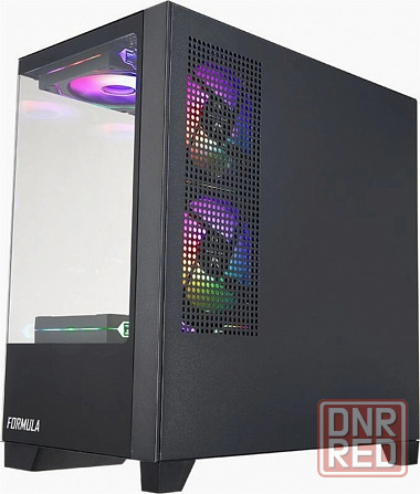 Корпус Matx Formula Crystal Z1m, Mini-Tower, без бп, черный [Cristal Z1m] (арт-9899) Макеевка - изображение 4