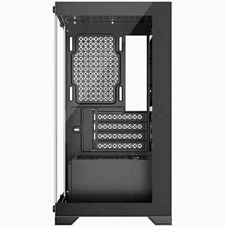 Корпус 1stplayer Miku Mi2 Black (Mi2-Bk-3f1) / Matx / 3x120mm Led Fans (арт-5430) Макеевка