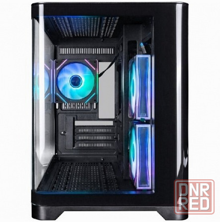 Корпус 1stplayer Uview Uv6 Argb, черный (Uv6-Bk-2fc7r-1fc7) (арт-6406) Макеевка - изображение 2