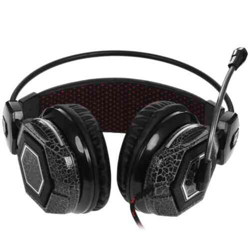 Наушники с микрофоном Oklick Hs-L500g Toxic черный (Hs-L500g) (арт-9228) Макеевка