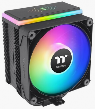 Кулер для процессора Thermaltake Astria 400 Argb Lighting [Cl-P120-Ca12sw-A] черный (арт-8088) Макеевка
