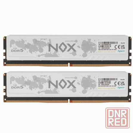 Оперативная память Dimm Ddr5 Apacer Nox [Ah5u16g52c52rmwaa-2] 16 гб (арт-6858) Макеевка - изображение 2