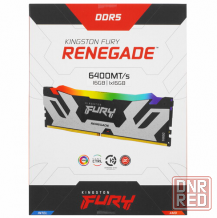 Оперативная память Ddr5 Kingston Fury Renegade Silver Rgb [Kf564c32rsa-16] 16 гб, 6000mhz (арт-2552) Макеевка - изображение 4