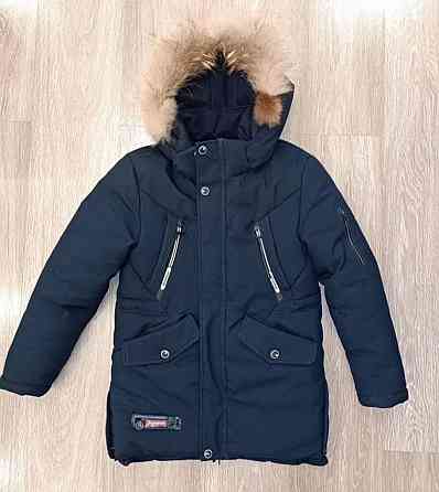 Зимняя удлинëнная куртка на рост 140 Донецк