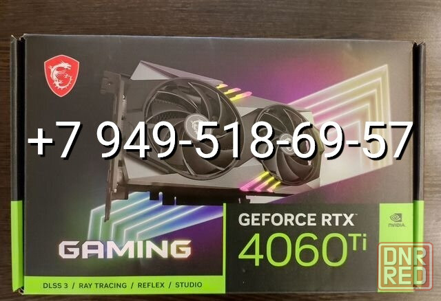 MSI RTX 4060 Ti Gaming 8GB Донецк - изображение 1