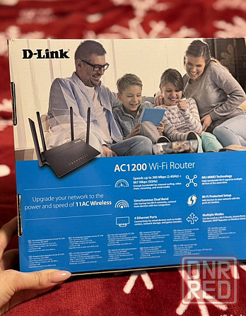 Мощный роутер D-link dir822 AC1200 диапазон 2,4-5 Ггц usb, идеал, комплект Донецк - изображение 3