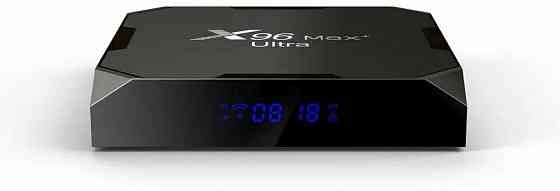 Мощная приставка X96max plus 4/32 SlimBox android tv идеал,комплект Донецк