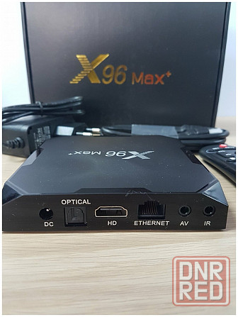 Мощная приставка X96max plus 4/32 SlimBox android tv идеал,комплект Донецк - изображение 3