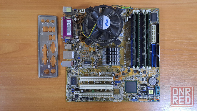 Материнская плата Asus P5P800-MX. Донецк - изображение 1