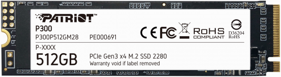 Твердотельный накопитель Patriot Memory P300 512гб M.2 P300p512gm28 (арт-4543) Донецк