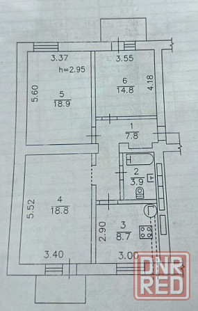 Продажа 3 комн. квартиры, ул. Антропова (ориентир Майский рынок) Донецк - изображение 10