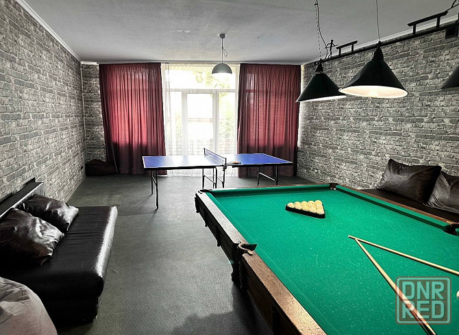 Сдается 2х этажный дом с баней, бильярдом, бассейном посуточно в центре. Киевский район Донецк - изображение 10