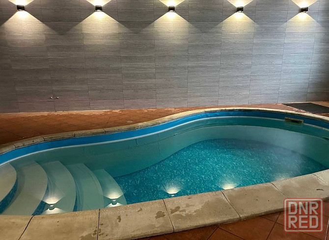 Сдается 2х этажный дом с баней, бильярдом, бассейном посуточно в центре. Киевский район Донецк - изображение 4