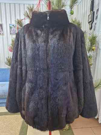 р.56-60 Шикарная норковая курточка на молнии Макеевка