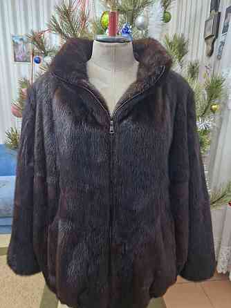 р.56-60 Шикарная норковая курточка на молнии Макеевка