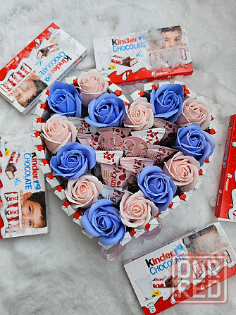 Мыльные букеты,наборы из сладостей Макеевка - изображение 2