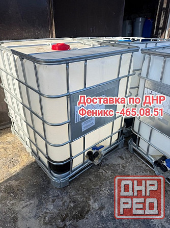 Еврокуб 1000л.как новый, спирт техн. Донецк - изображение 1